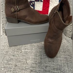 Bass Brown Ankle Boots Size 10